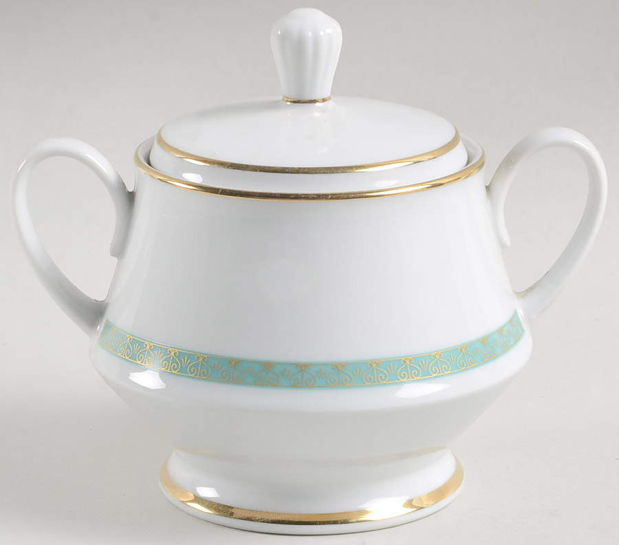 Serenity Sugar Bowl & Lid by Noritake-1
