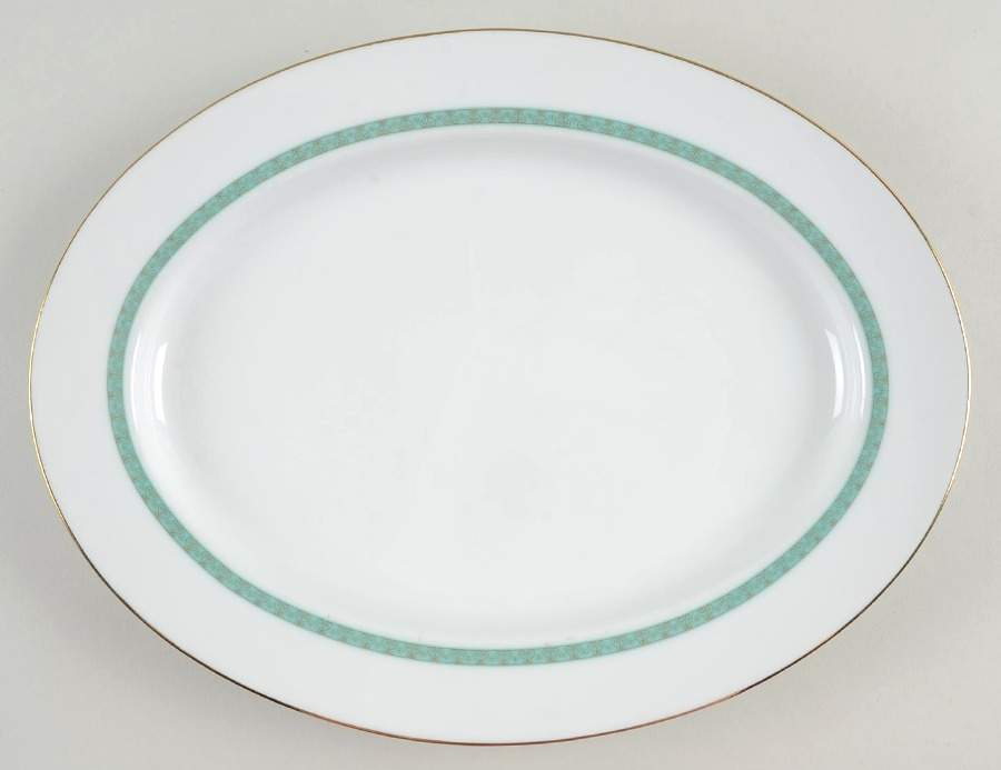Serenity 13" Oval Serving Platter by Noritake-1