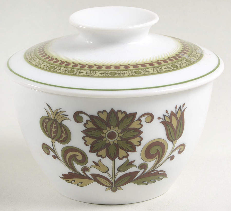 September Song Sugar Bowl & Lid by Noritake-1