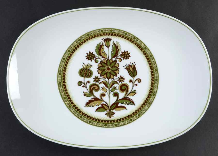 September Song 13" Oval Serving Platter by Noritake-1