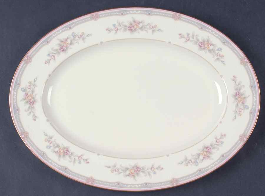 Sestina 12" Oval Serving Platter by Noritake-1