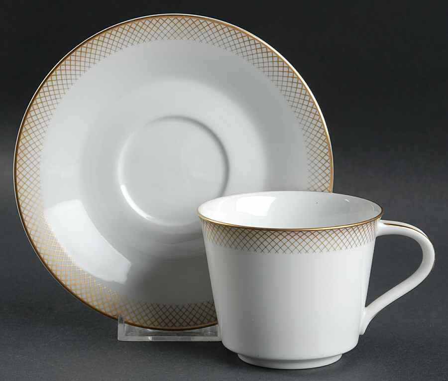 Seville Flat Cup & Saucer Set by Noritake-1