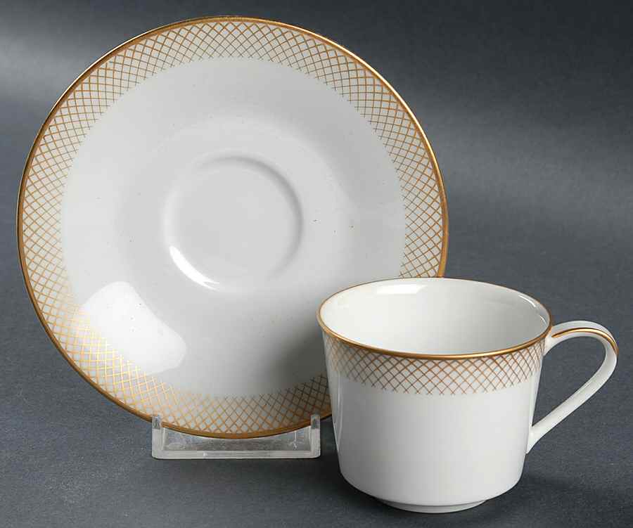 Seville Flat Demitasse Cup & Saucer Set by Noritake-1