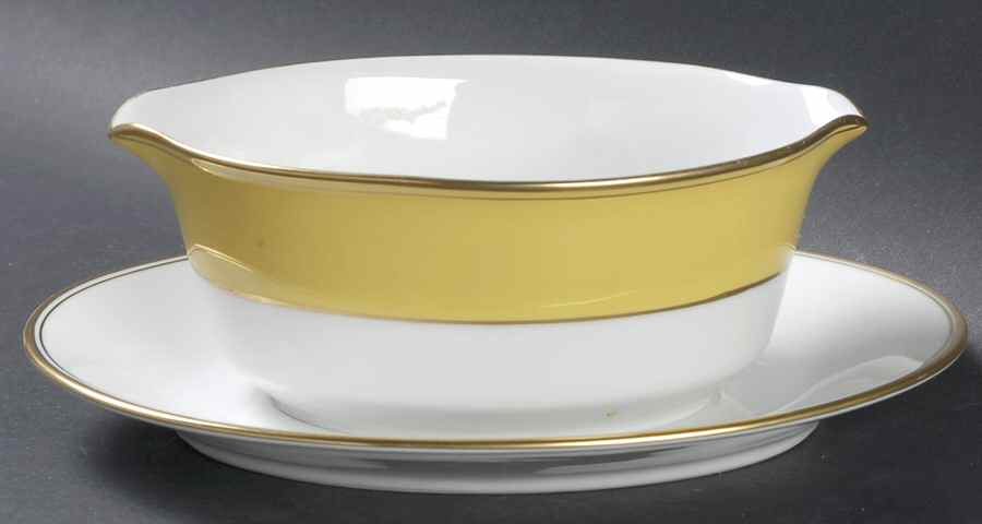 Sevilla Gravy Boat with Attached Underplate by Noritake-1