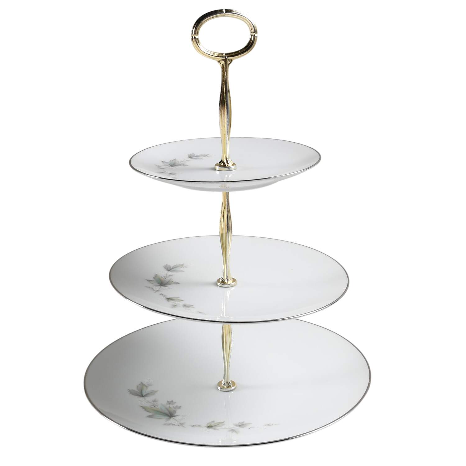 Sezanne 13 7/8"-14 1/4" 3-Tiered Serving Tray(DP,SP,BB) HC by Noritake-1
