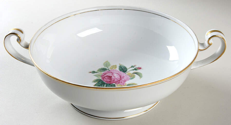 Sharon (Gold Trim) Round Vegetable No Lid by Noritake-1