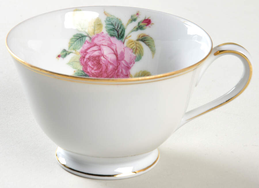 Sharon (Gold Trim) Footed Cup by Noritake-1