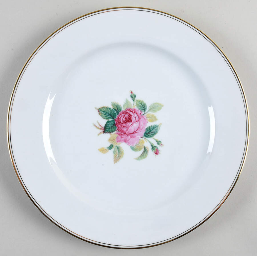 Sharon (Gold Trim) Dinner Plate by Noritake-1