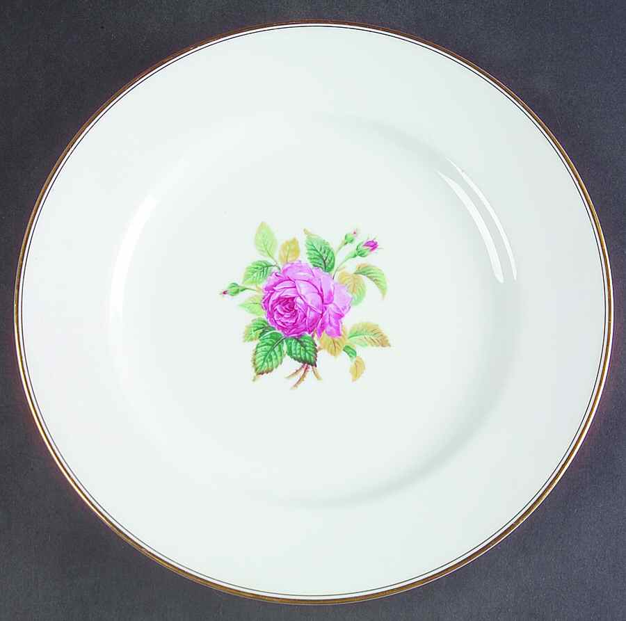 Sharon (Gold Trim) Dinner Plate by Noritake-1