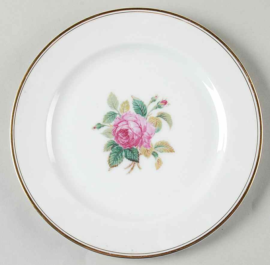 Sharon (Gold Trim) Salad Plate by Noritake-1