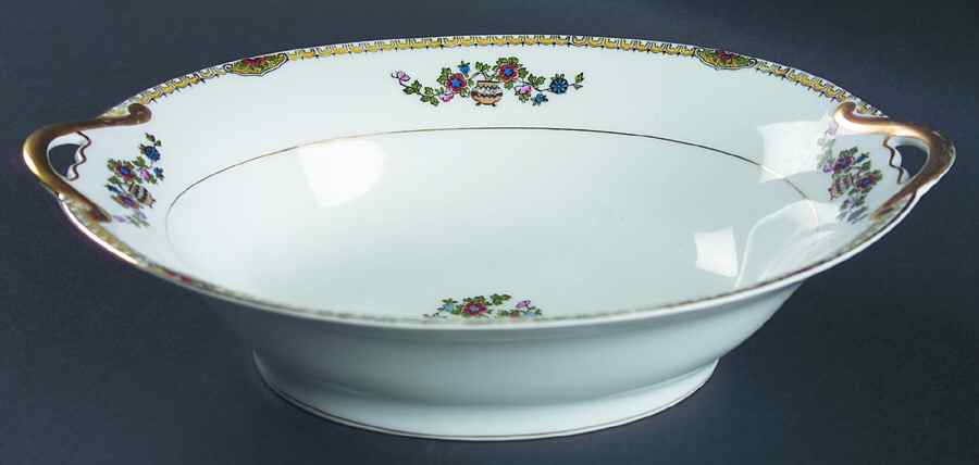 Shantung 10" Oval Vegetable Bowl by Noritake-1