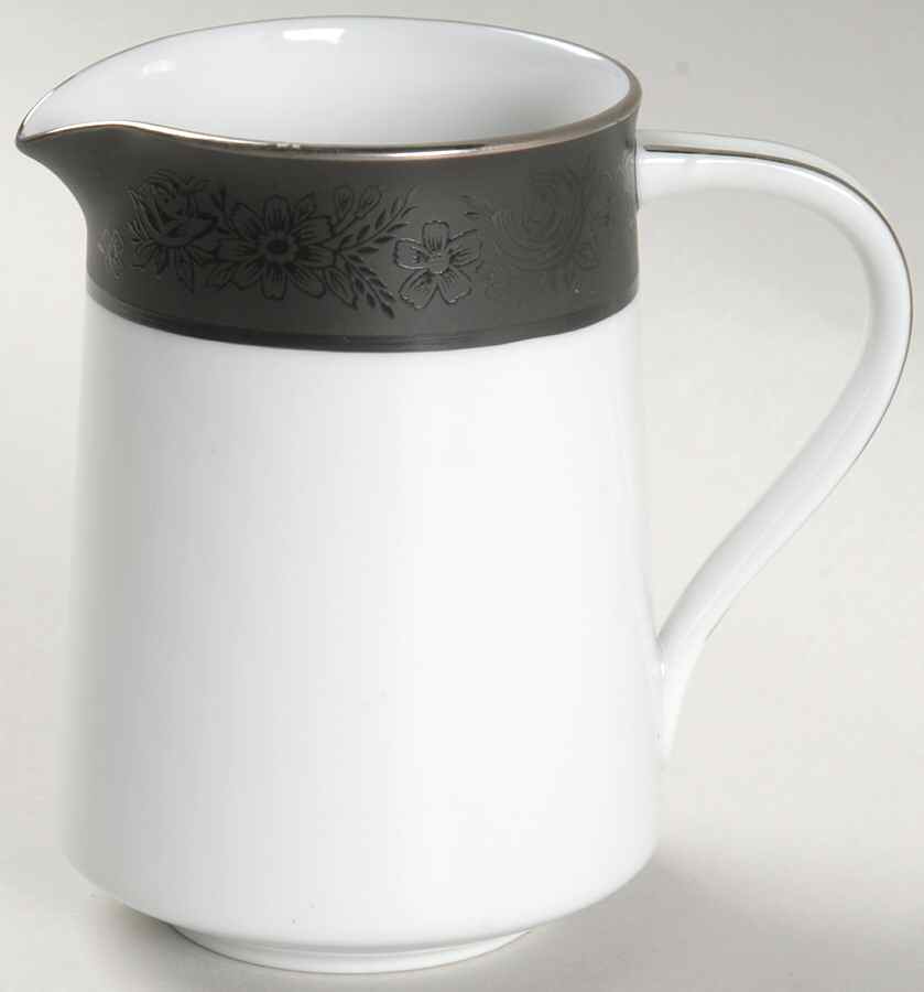 Sharon (Platinum Trim) Creamer by Noritake-1