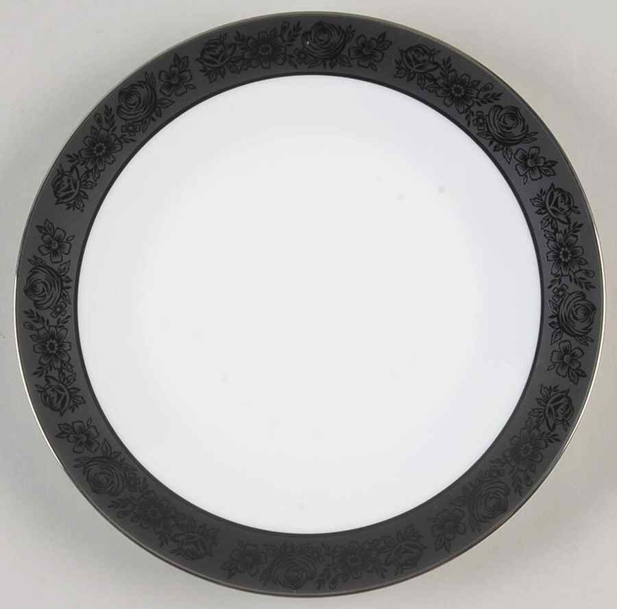 Sharon (Platinum Trim) Salad Plate by Noritake-1