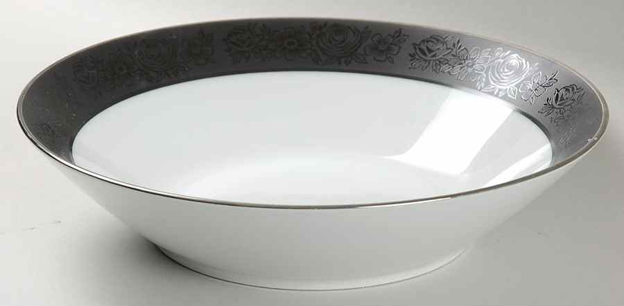 Sharon (Platinum Trim) Coupe Soup Bowl by Noritake-1