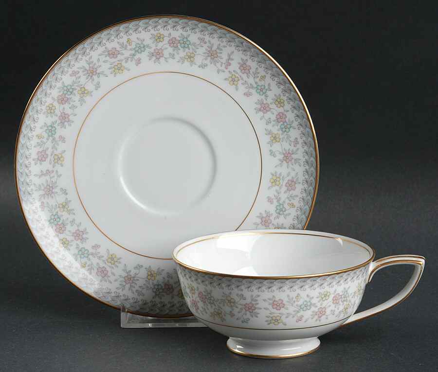 Sharlene Footed Cup & Saucer Set by Noritake-1