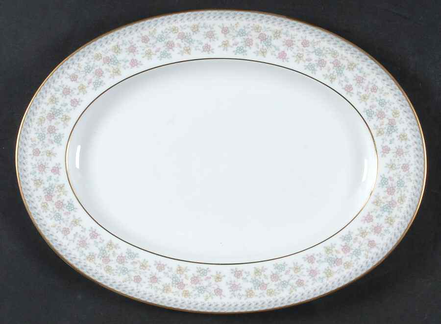 Sharlene 12" Oval Serving Platter by Noritake-1