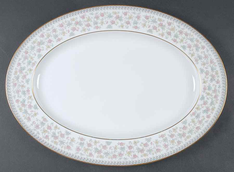Sharlene 15" Oval Serving Platter by Noritake-1