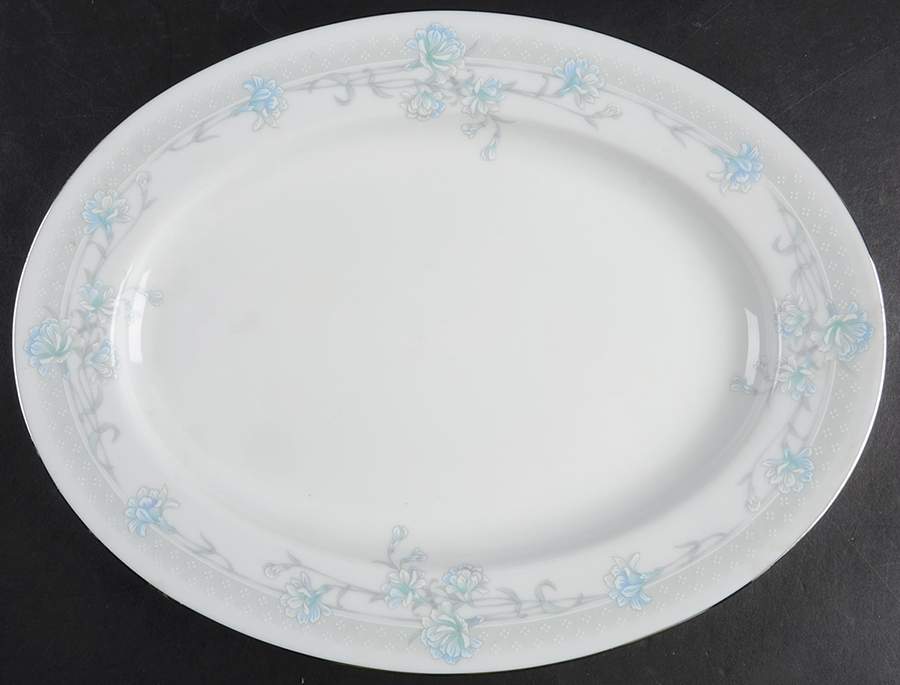 Sharon's Dream 11" Oval Serving Platter by Noritake-1