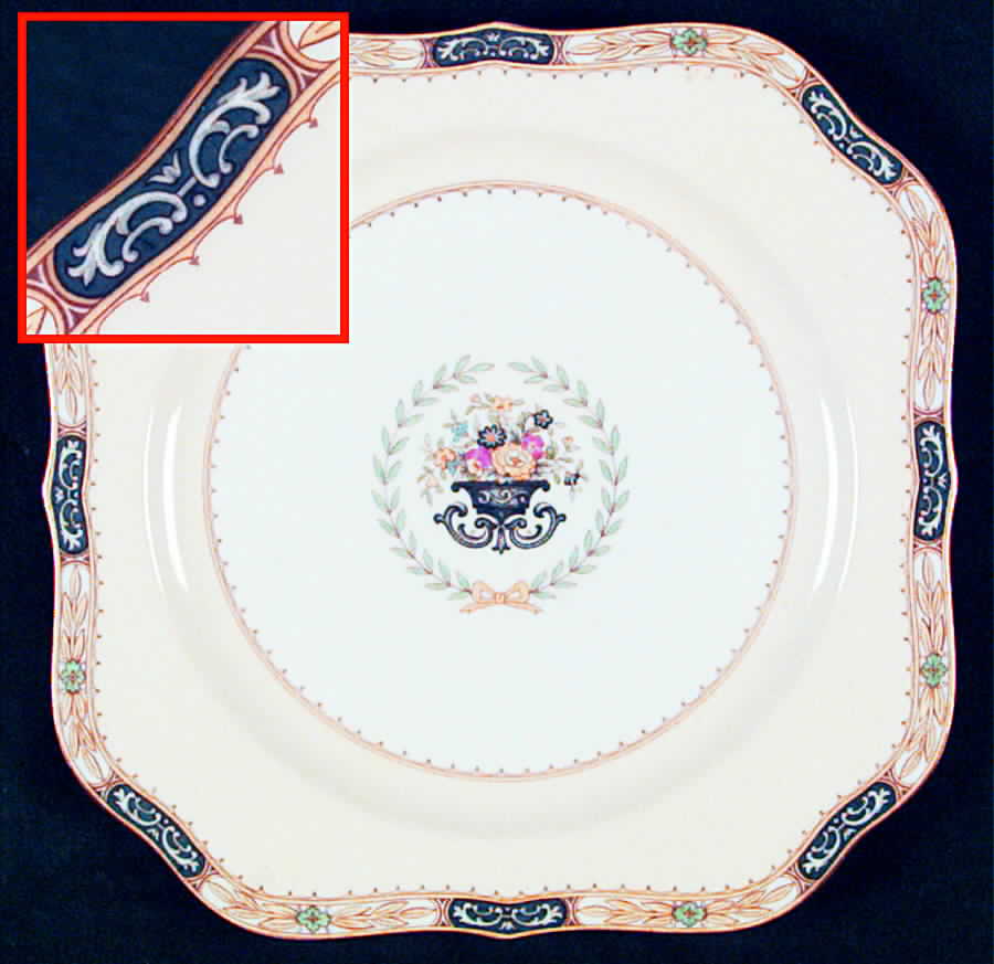 Shelton Square Salad Plate by Noritake-1