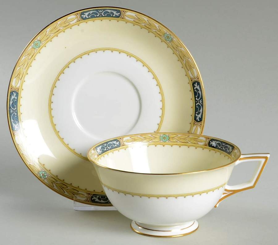 Shelton Footed Cup & Saucer Set by Noritake-1