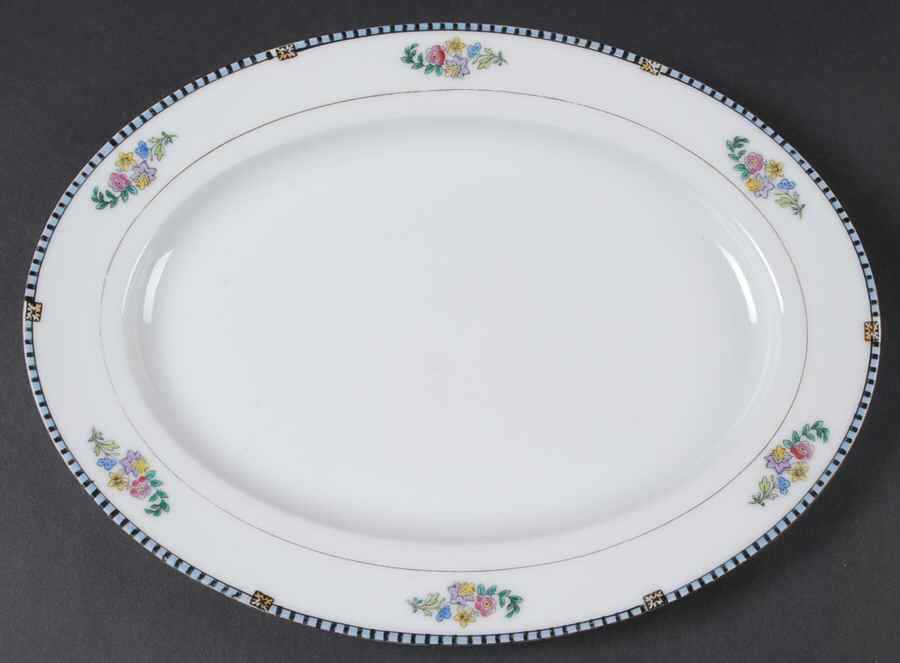 Sheridan 11" Oval Serving Platter by Noritake-1