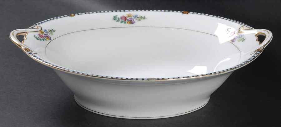 Sheridan 10" Oval Vegetable Bowl by Noritake-1