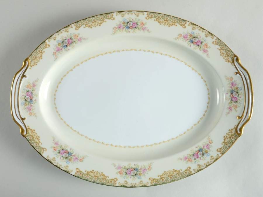 Sheila 16" Oval Serving Platter by Noritake-1