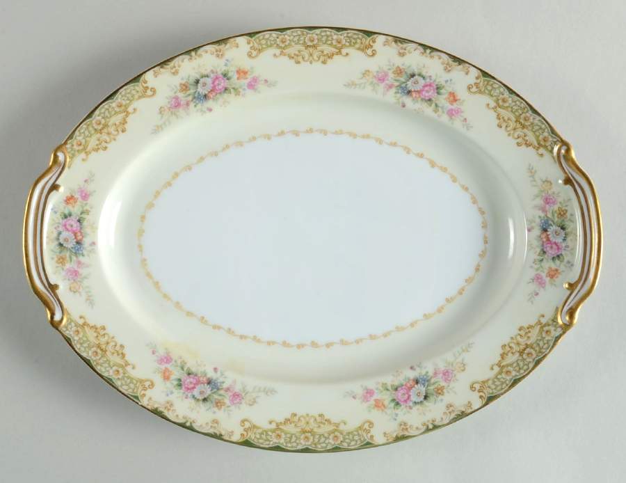 Sheila 11" Oval Serving Platter by Noritake-1