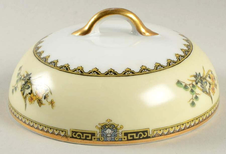 Sheila Lid for Round Butter by Noritake-1