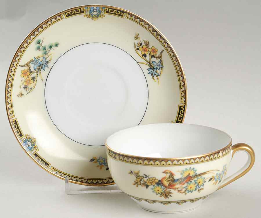 Sheila Flat Cup & Saucer Set by Noritake-1