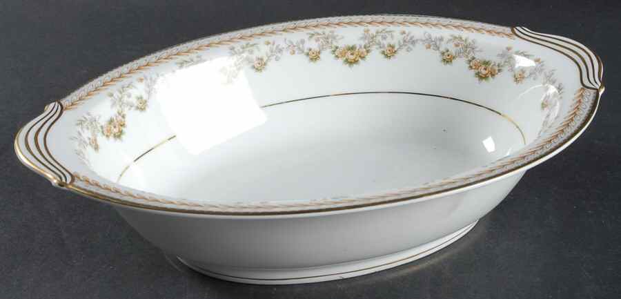 Shelburne 10" Oval Vegetable Bowl by Noritake-1