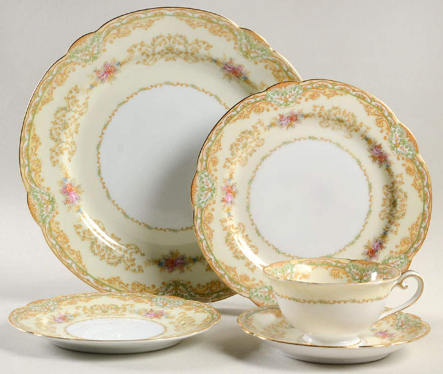 Shelby 5 Piece Place Setting by Noritake-1