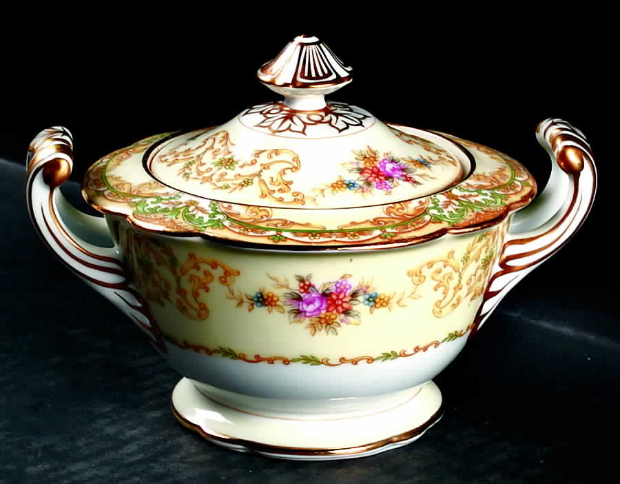 Shelby Sugar Bowl & Lid by Noritake-1