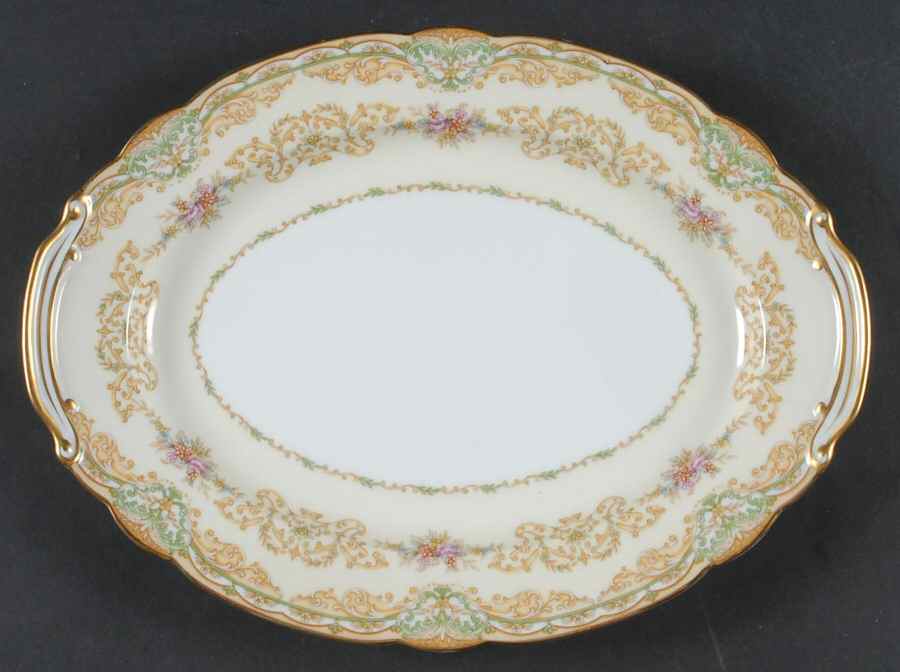 Shelby 11" Oval Serving Platter by Noritake-1
