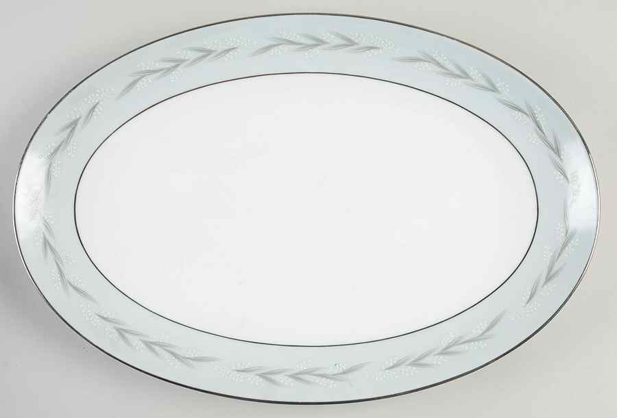 Sheldon 16" Oval Serving Platter by Noritake-1