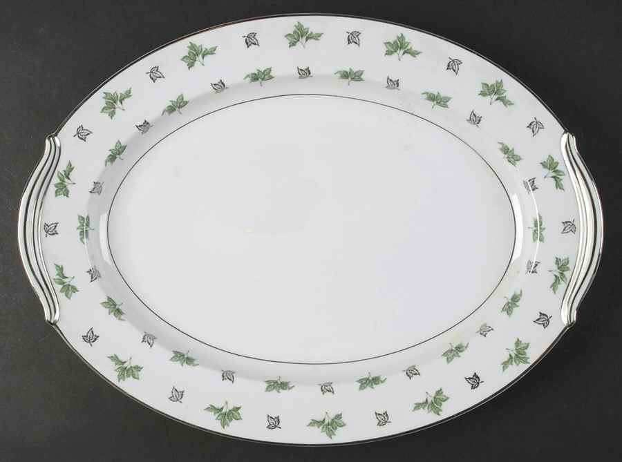 Shelley 16" Oval Serving Platter by Noritake-1
