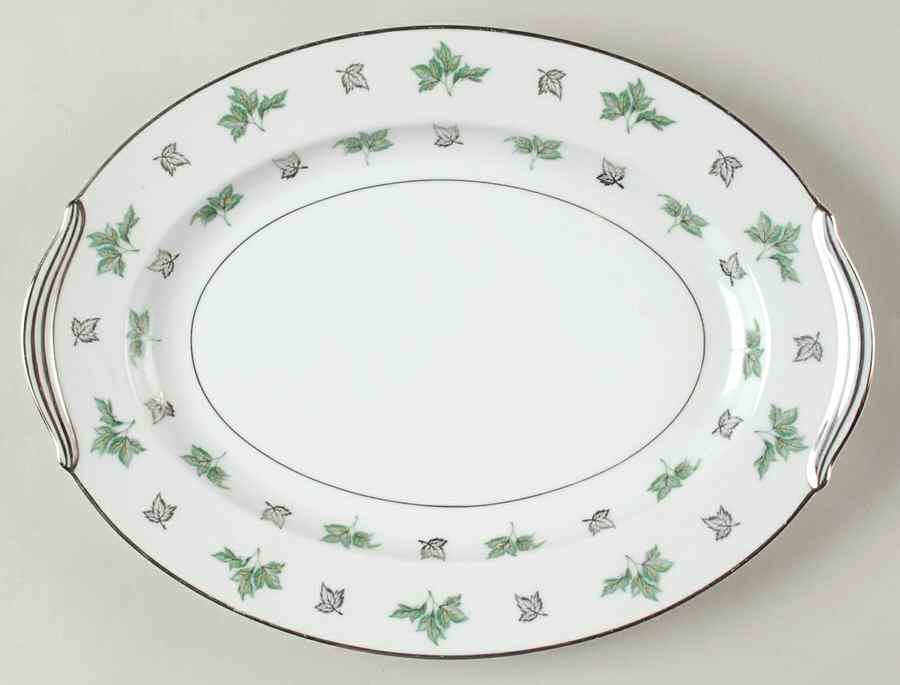 Shelley 11" Oval Serving Platter by Noritake-1