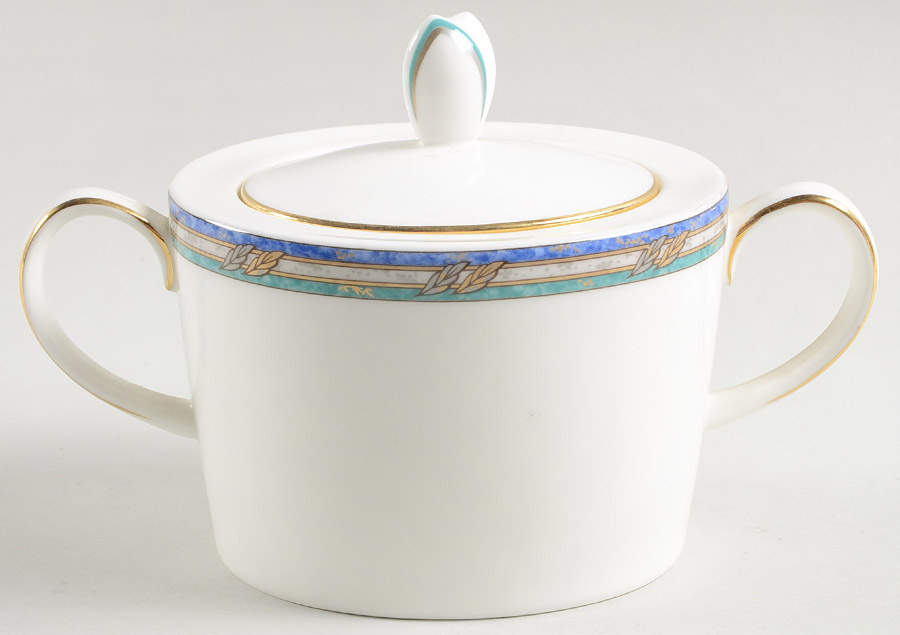 Shelton Sugar Bowl & Lid by Noritake-1