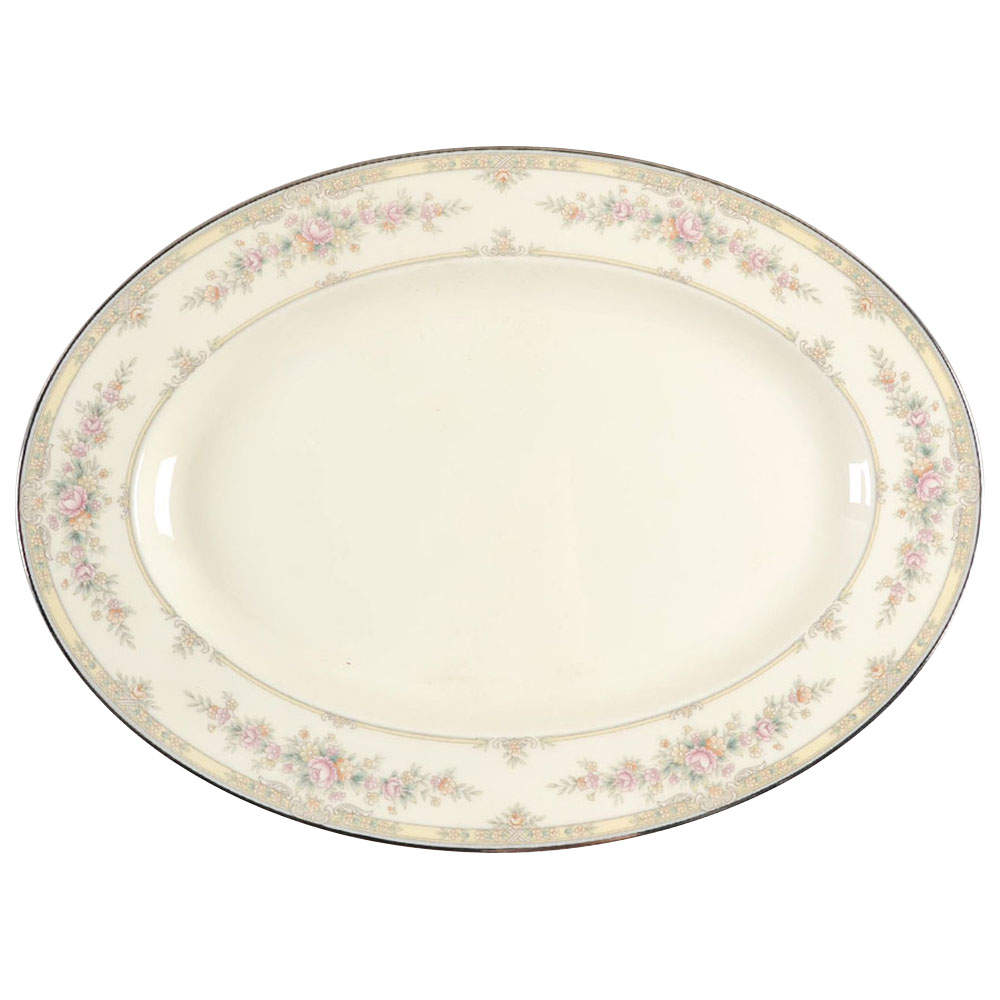 Shenandoah 14" Oval Serving Platter by Noritake-1