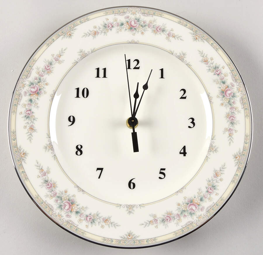 Shenandoah 1-2" depth  Clock Plate HC by Noritake-1