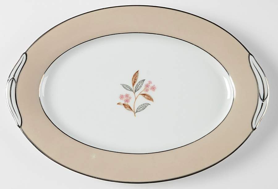 Sheridan 12" Oval Serving Platter by Noritake-1
