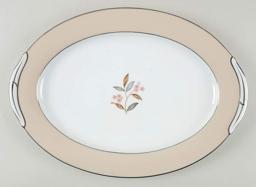 Sheridan 16" Oval Serving Platter by Noritake-1