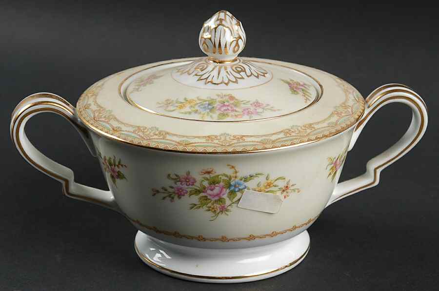 Sherwood (3926) Sugar Bowl & Lid by Noritake-1