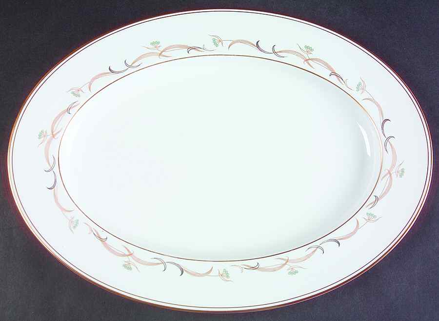 Sherwin 15" Oval Serving Platter by Noritake-1