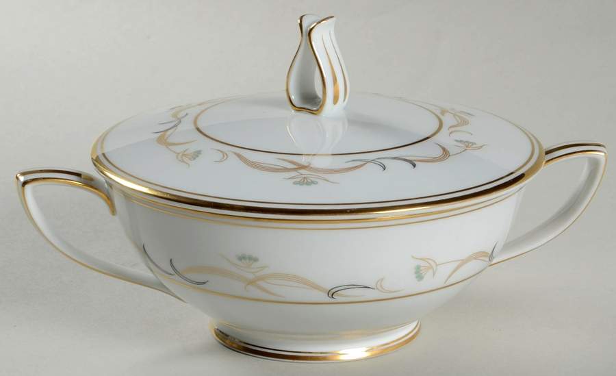 Sherwin Sugar Bowl & Lid by Noritake-1