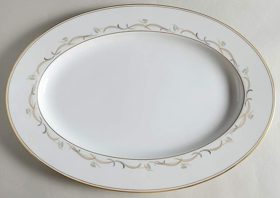 Sherwin 17" Oval Serving Platter by Noritake-1