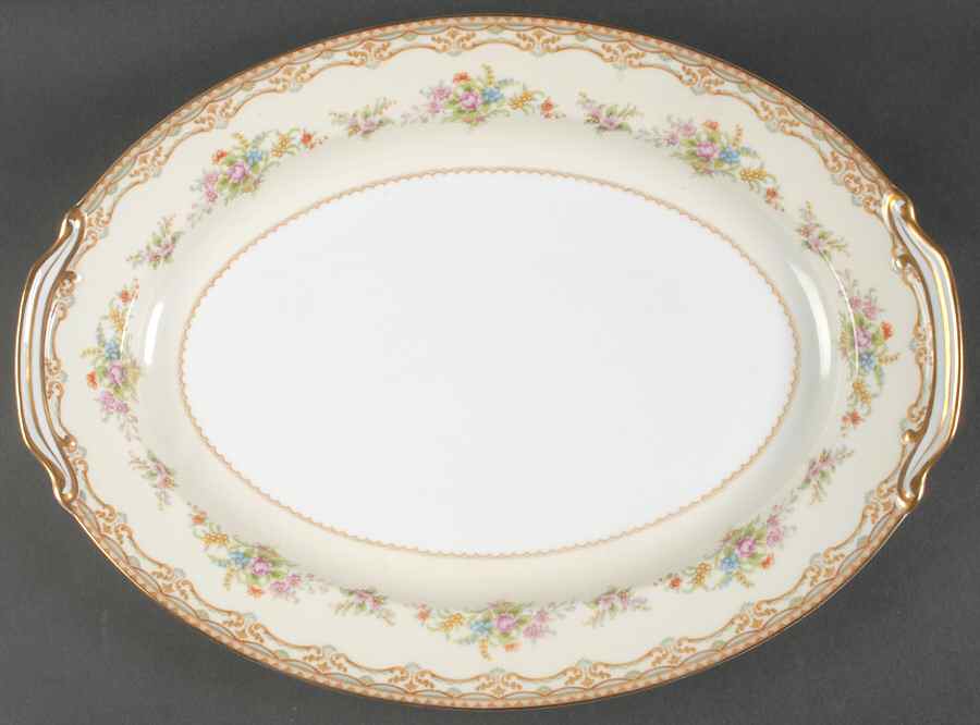 Sherwood (4903) 16" Oval Serving Platter by Noritake-1