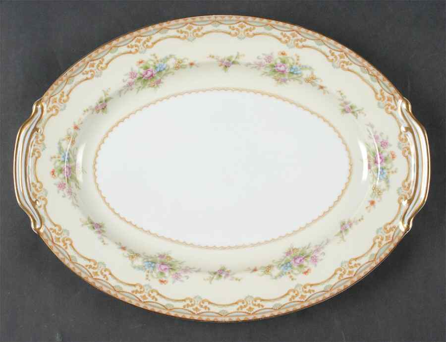 Sherwood (4903) 11" Oval Serving Platter by Noritake-1