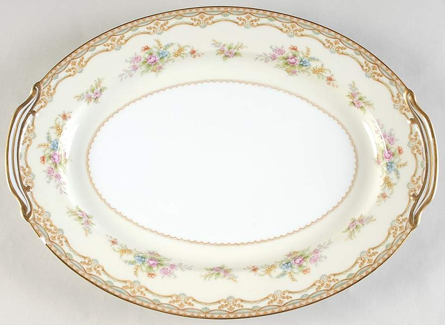 Sherwood (4903) 13" Oval Serving Platter by Noritake-1