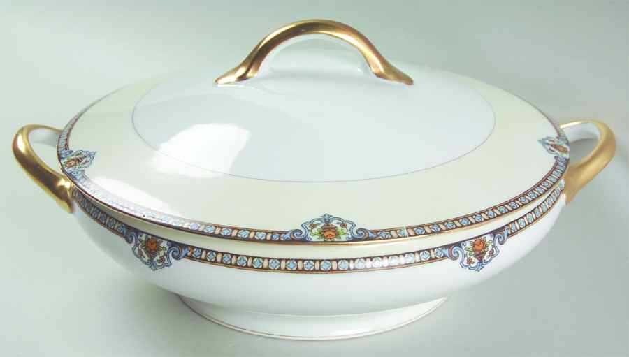 Shirley Round Covered Vegetable by Noritake-1